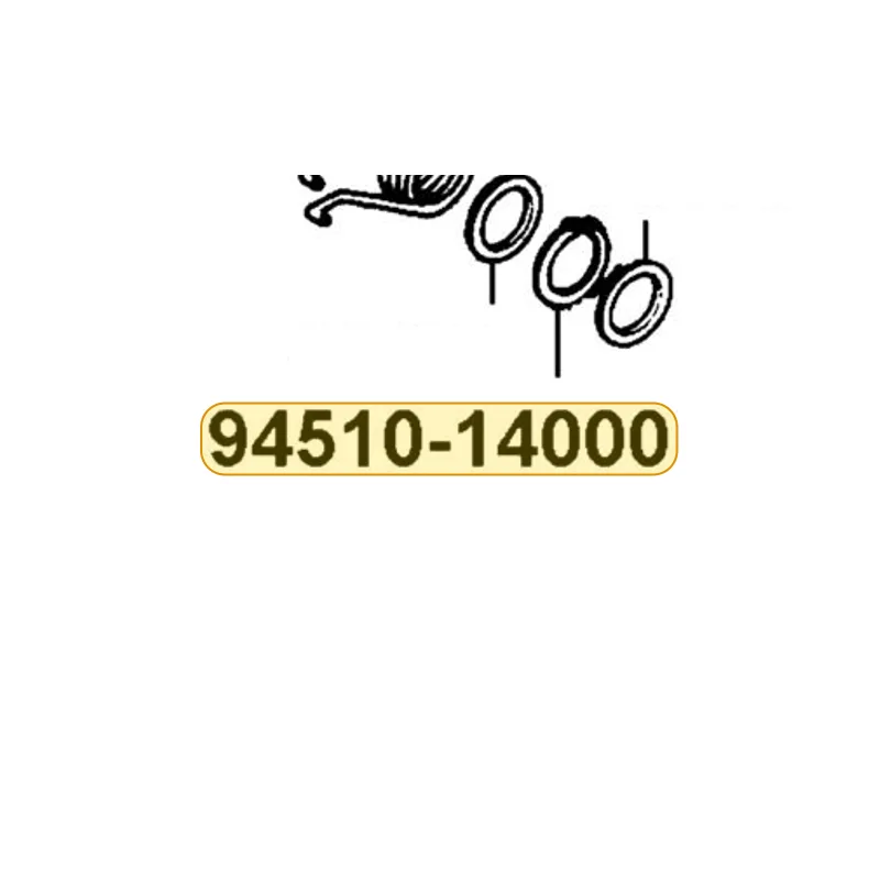 94510-14000 CIR CLIP EX 14 — diagram cutout