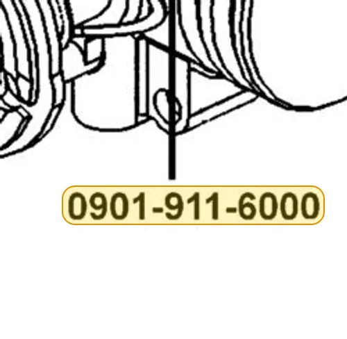 0901-911-6000 O-Ring