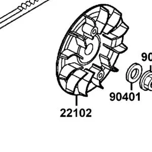 22102-LEA7-E00 FACE DRIVE — diagram cutout