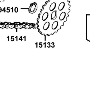 15133-LGF9-E00 SPROCKET OIL PUMP — diagram cutout