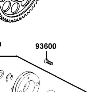 93600-06032-0F SCREW FLAT 6*32 — diagram cutout