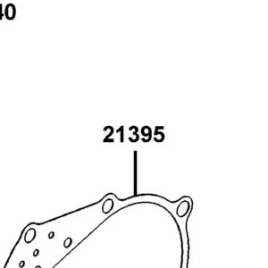 21395-LEA7-E00 GASKET MISSION COVER — diagram cutout