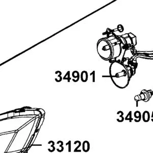 34901-KGB5-M30 BULB HEAD LIGHT — diagram cutout