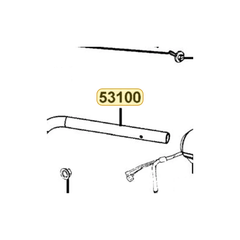 53100-LEA7-E00 HANDLE COMP STEERING — diagram cutout