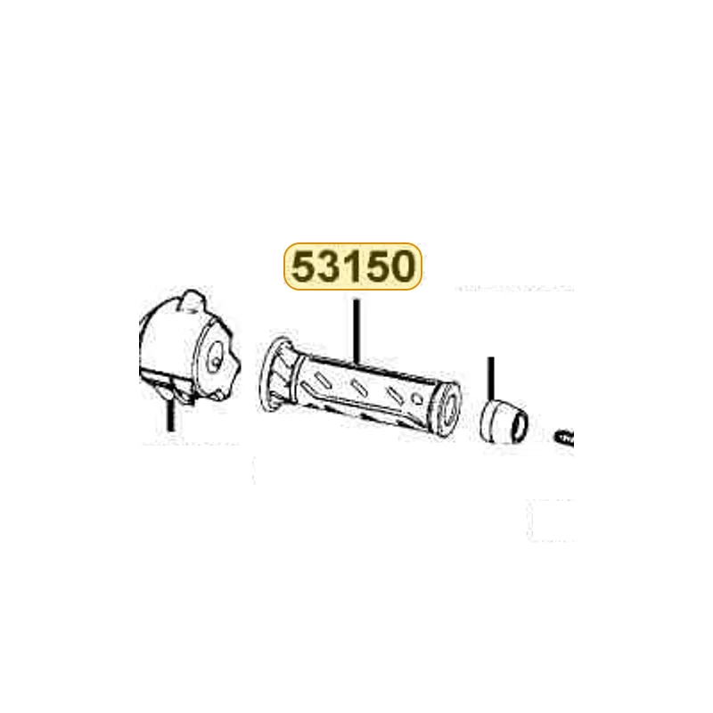 53150-LEA6-900-H5R GRIP COMP L HANDLE — diagram cutout