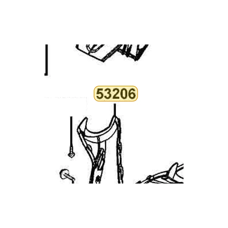 53206-LEA7-E00-N1R COVER HANDLE LOW (Black) — diagram cutout