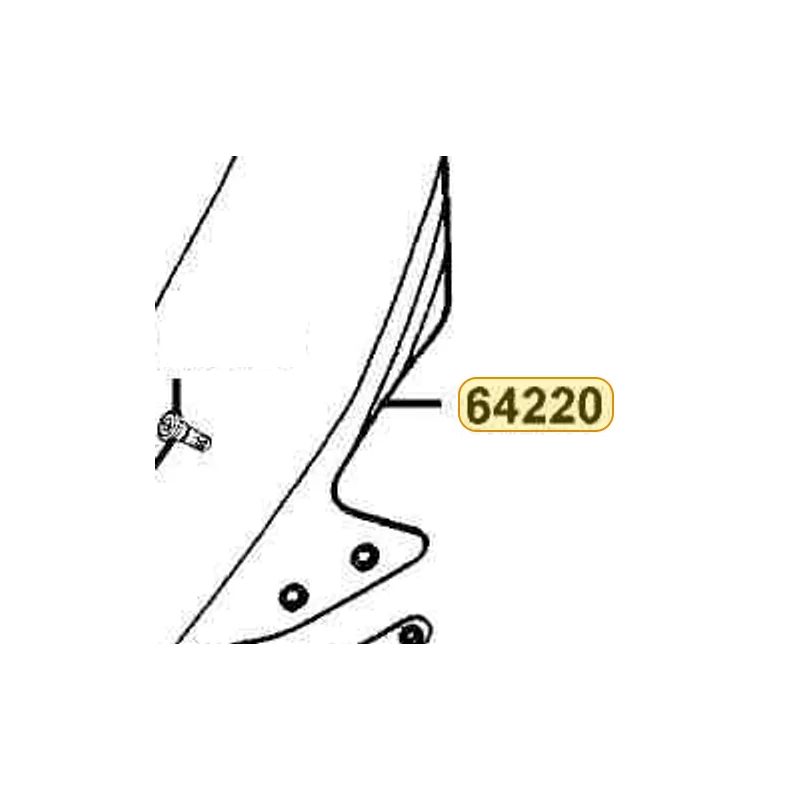 64220-LEA7-E00-L9R WIND SCREEN — diagram cutout