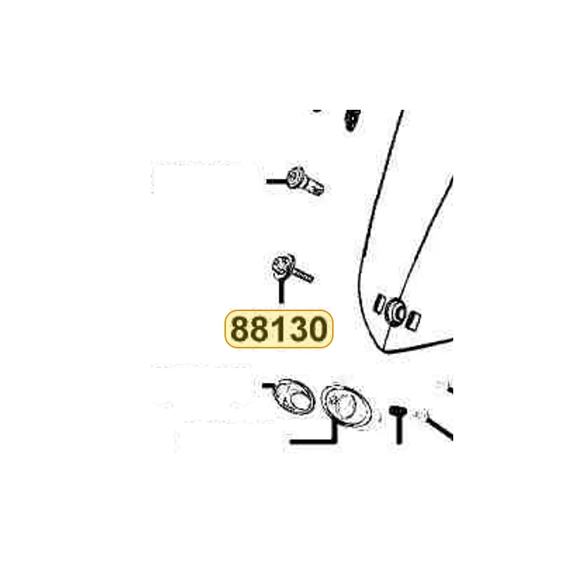 88130-KEBE-900 BOLT SPECIAL — diagram cutout