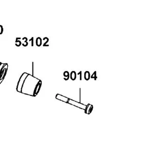 90104-LEA7-E00 BOLT WASH M8*60 — diagram cutout