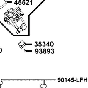 35340-LKF5-E01 SW ASSY FR STOP — diagram cutout