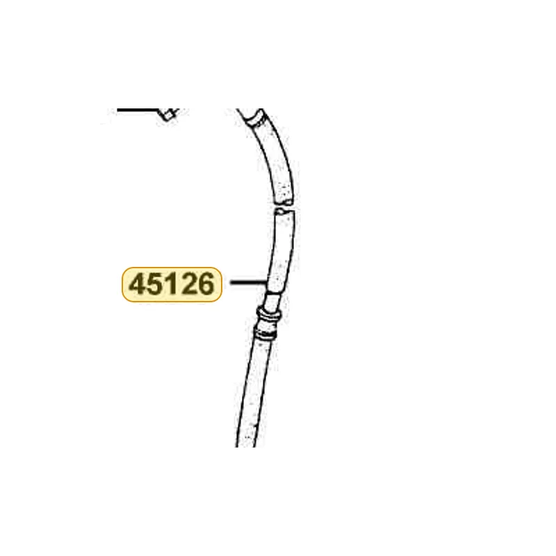 45126-LEA7-E00 HOSE ASSY, FR BRK — diagram cutout