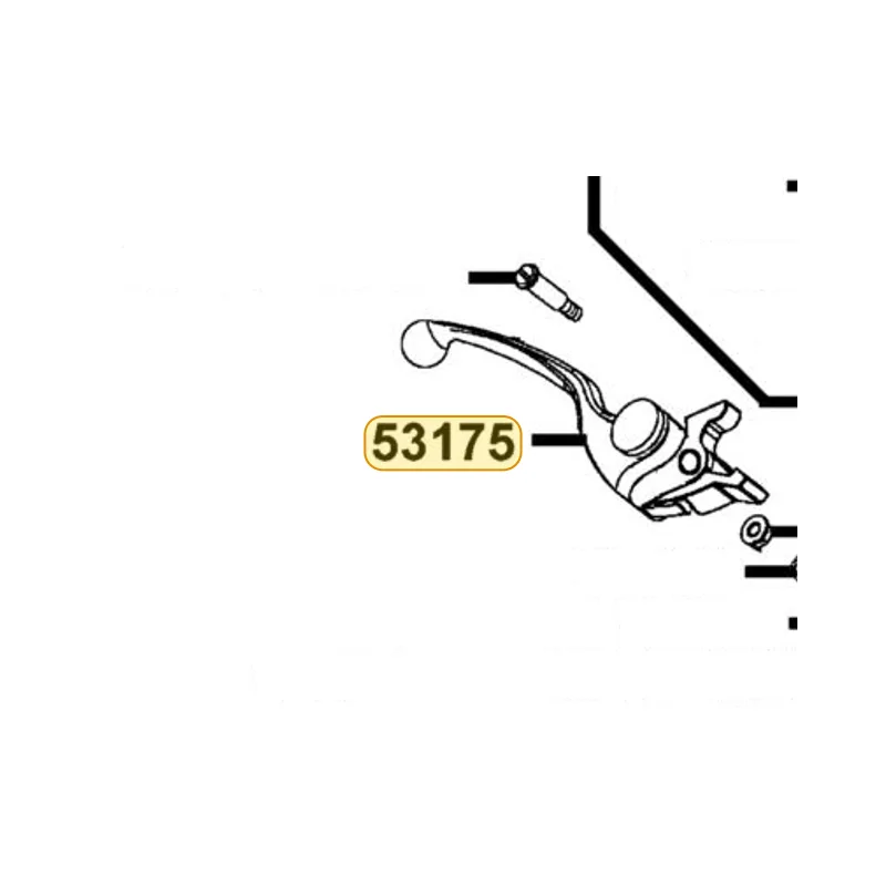 53175-KKE5-E00-M3A LEVER R STRG HANDLE — diagram cutout