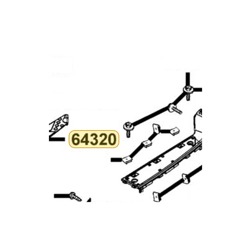 64320-LEA7-E00-N1R MAT R FLOOR (Black) — diagram cutout