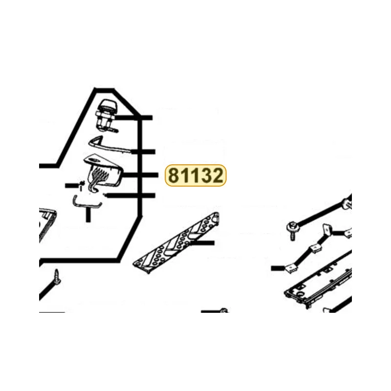81132-LEA7-E00-N1R LID L/H FR INNER BOX (Black) — diagram cutout