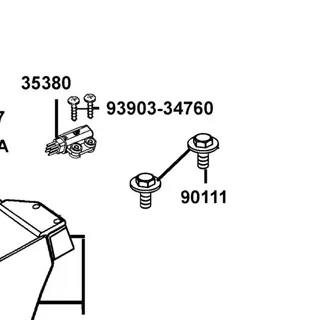 93903-34760 SCREW TAPPING 4*30 — diagram cutout