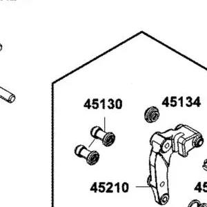 45130-KED9-900 BUSH PIN — diagram cutout