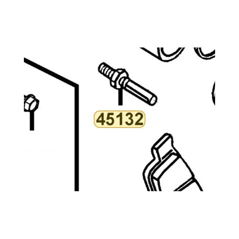45132-KED9-900 PIN BOLT — diagram cutout