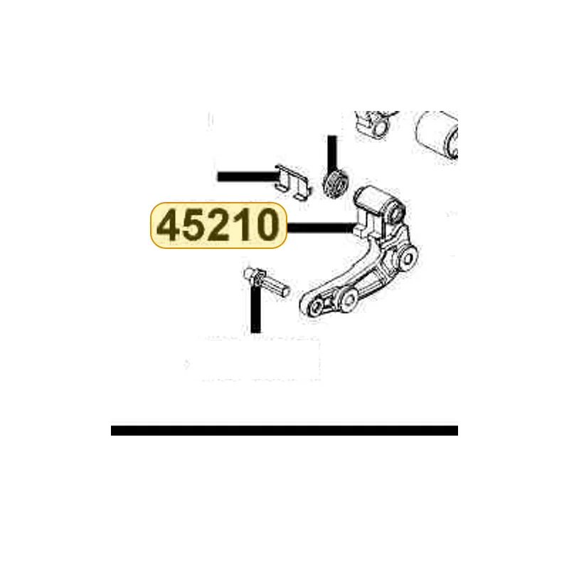 45210-LEA7-305-NEA BRACKET FR — diagram cutout