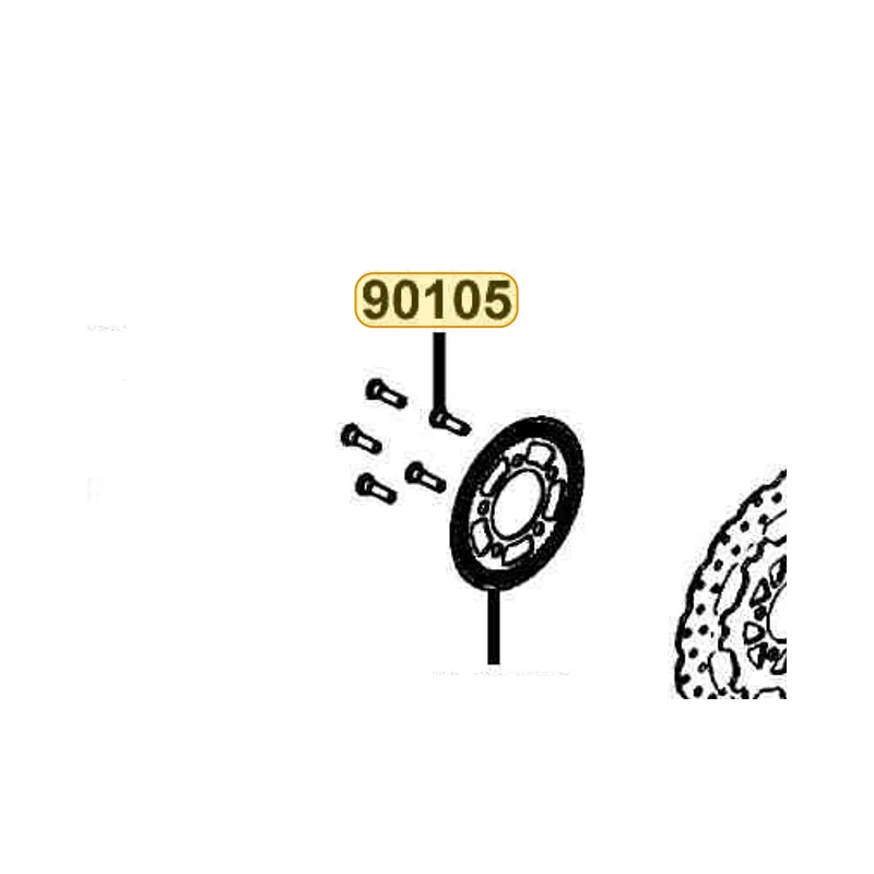 90105-LEA7-E00 BOLT FR DISK 8X30 — diagram cutout