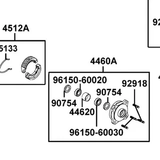 96150-60020-10 BEARING BALL RADIAL 6002 — diagram cutout