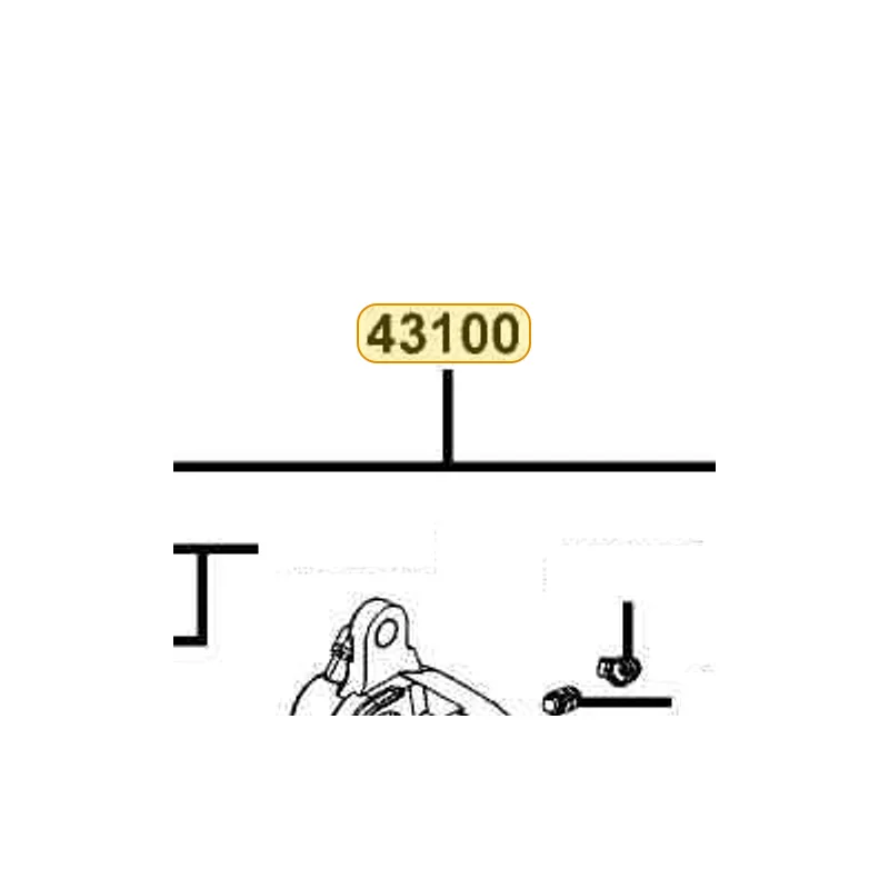 43100-LEA7-E00-NEA CALIPER ASSY RR — diagram cutout