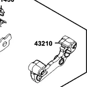 43210-LEA7-E00 BRACKET — diagram cutout
