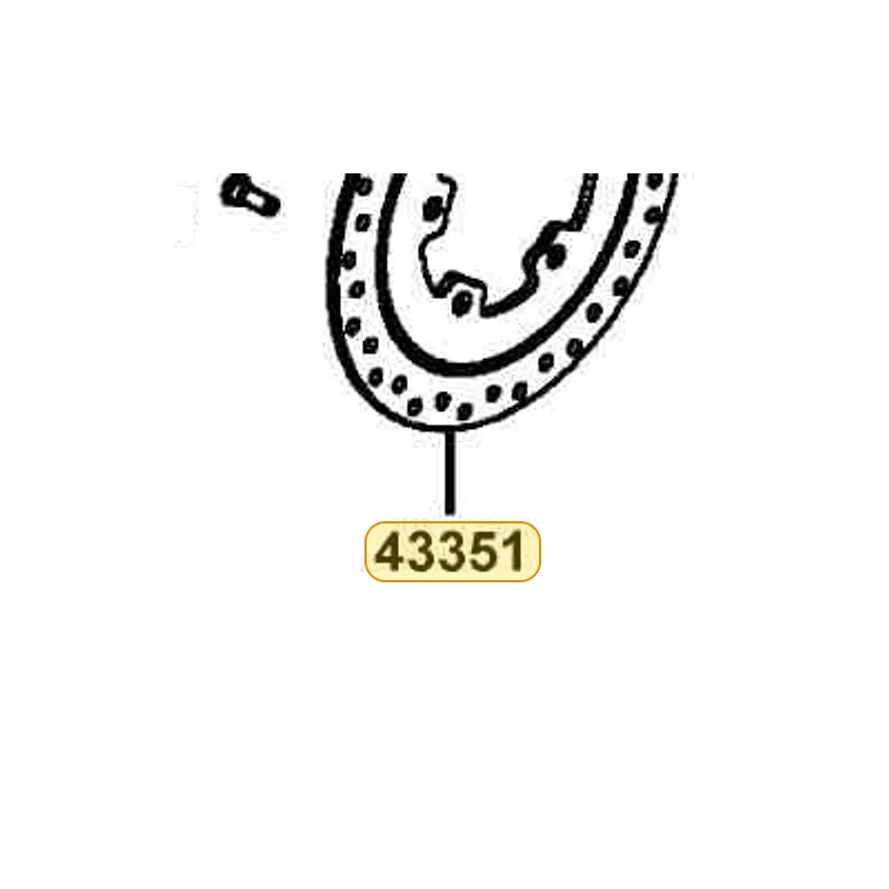 43351-LEA7-E00 DISK RR BRAKE — diagram cutout