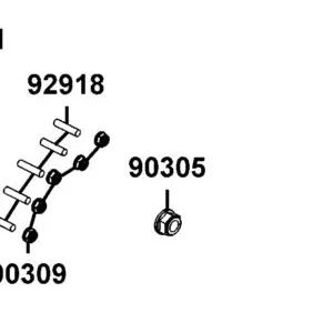 90305-KKAK-900 NUT U 16MM — diagram cutout