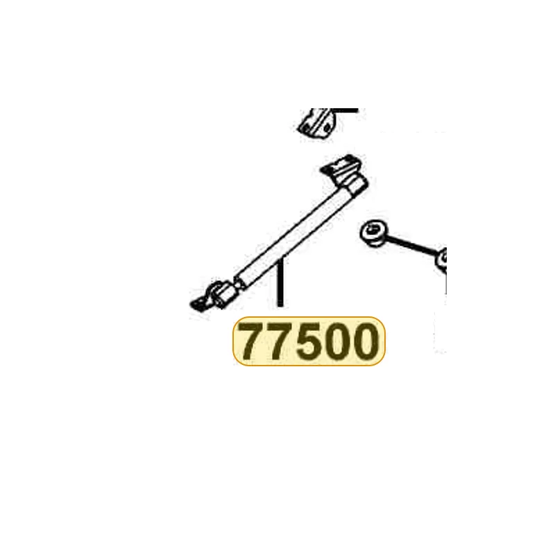 77500-LEA7-E00 DAMPER CAS — diagram cutout