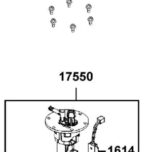 17550-LEA7-M30 FUEL PUMP MODULE ASSY — diagram cutout