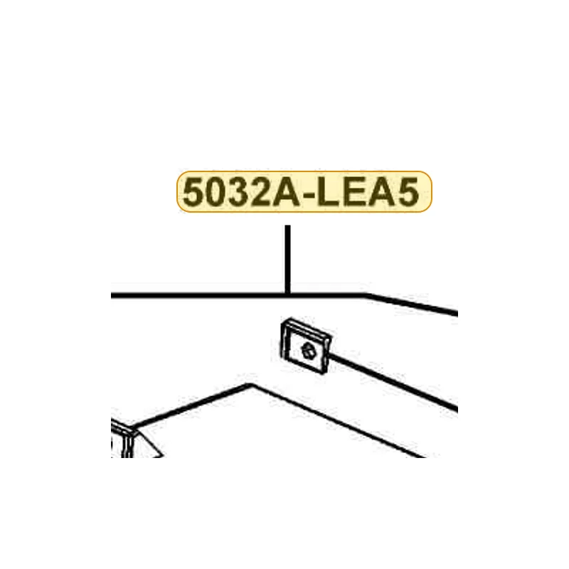 5032A-LEA5-E00 CASE ASSY BATTERY — diagram cutout