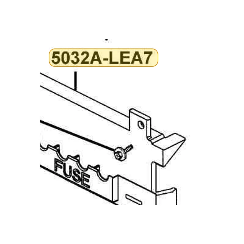 5032A-LEA7-E00 COVER ASSY BATTERY — diagram cutout