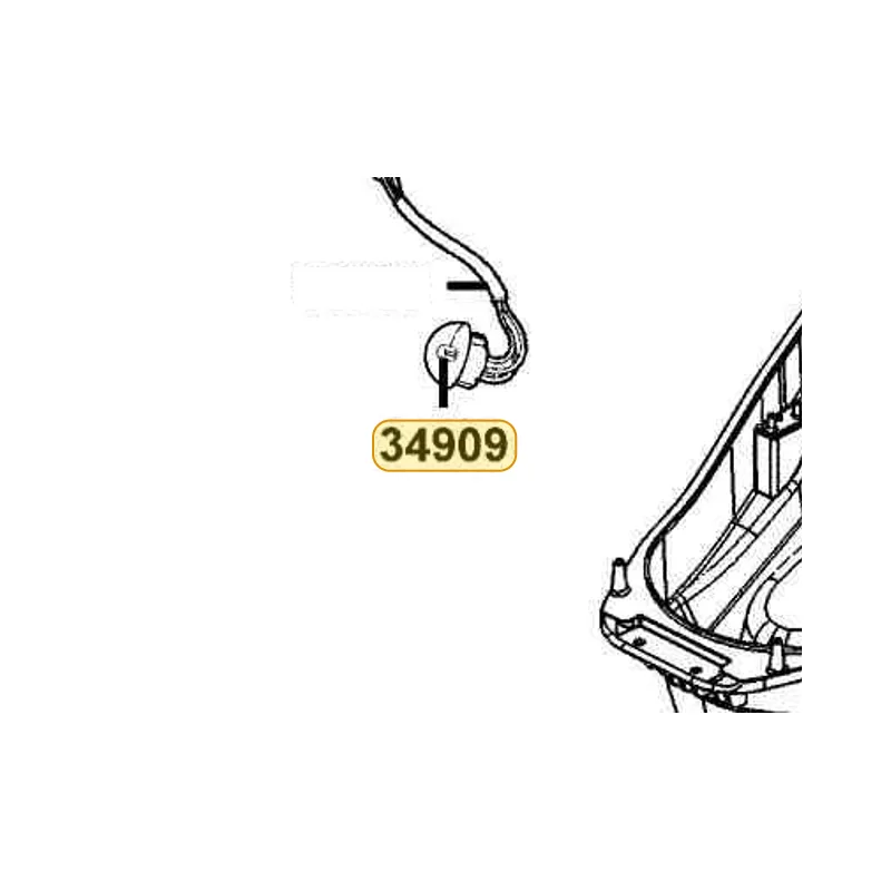 34909-KKE5-E00 BULB WEDGE BASE — diagram cutout