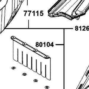 80104-LBA2-E00 PLATE C SPLASH GUARD — diagram cutout