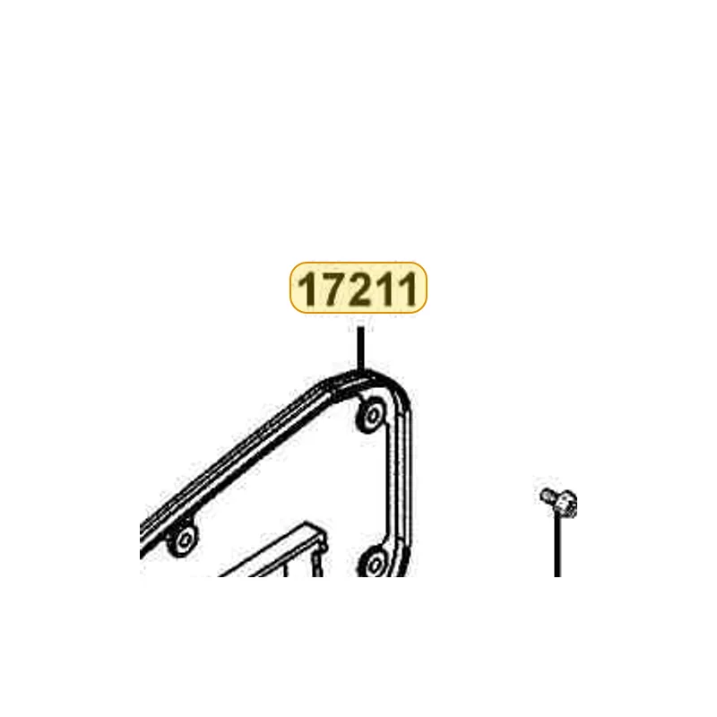17211-LFA7-E00 ELEMENT. AIR/C — diagram cutout