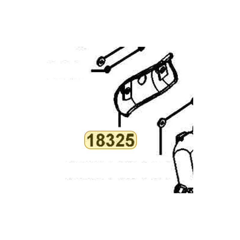 18325-LEA7-E00-YYS PROTECTOR EXHAUST — diagram cutout