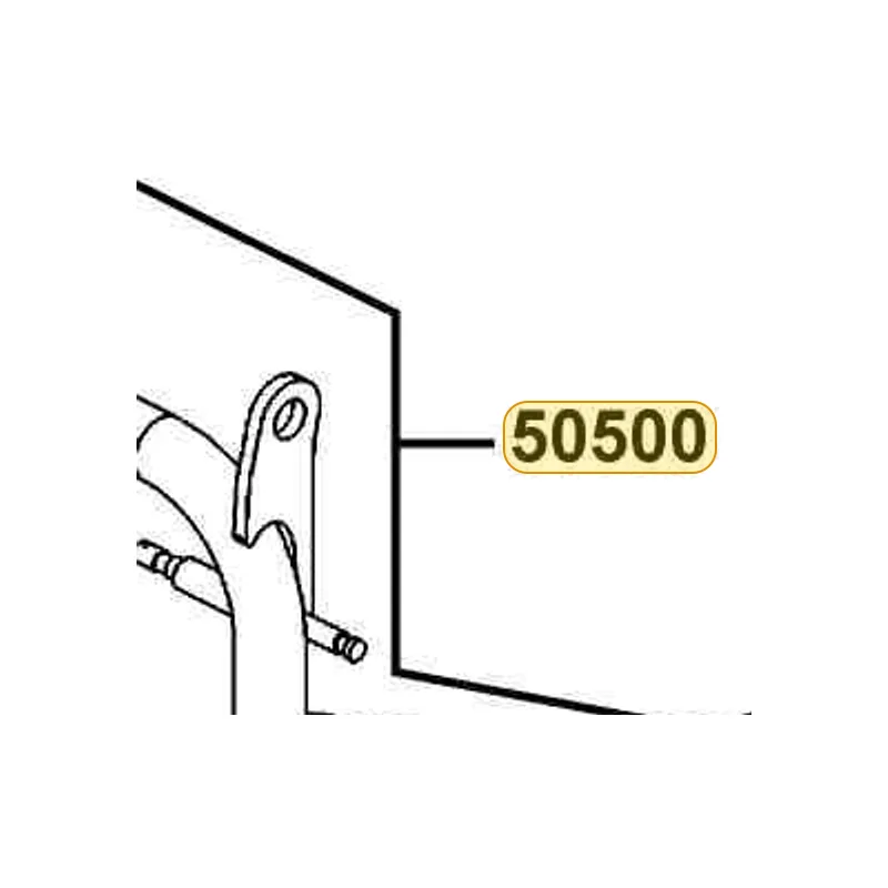 50500-LEA7-E00 STAND COMP MAIN — diagram cutout