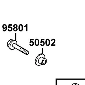 50502-LDF7-E10 COLLAR MAIN STAND — diagram cutout
