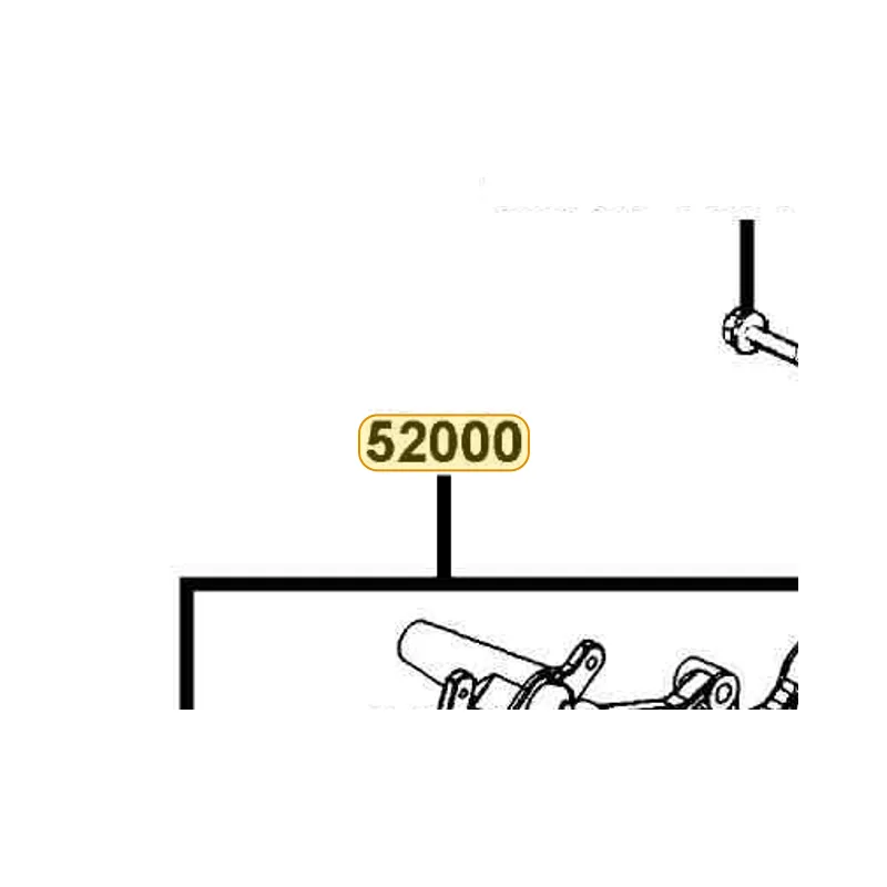 52000-LEA7-E00-NEA FORK ASSY. RR — diagram cutout