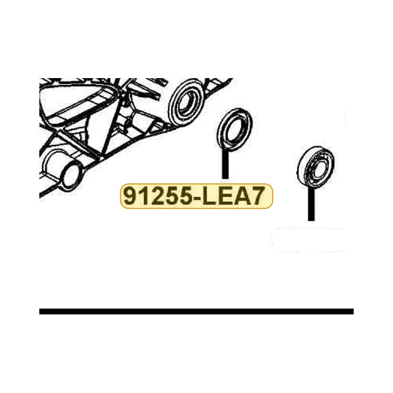 91255-LEA7-E00 OIL SEAL 30*50*7 — diagram cutout