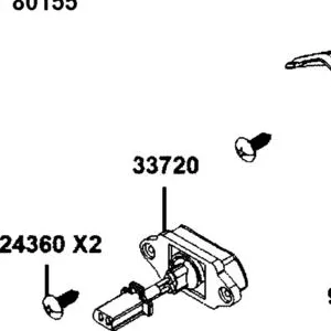 33720-LBB5-E00 LIGHT ASSY LICENSE — diagram cutout