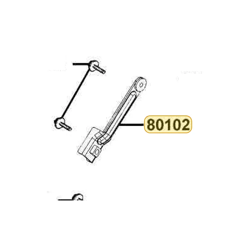 80102-LEA7-E00 STAY RR TIRE FENDER — diagram cutout