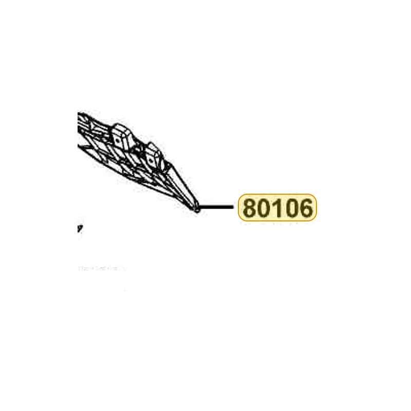 80106-LEA7-E00-N1R FENDER LOW RR (Black) — diagram cutout