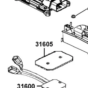 31605-KKE5-E00 STAY REG REC COMP — diagram cutout