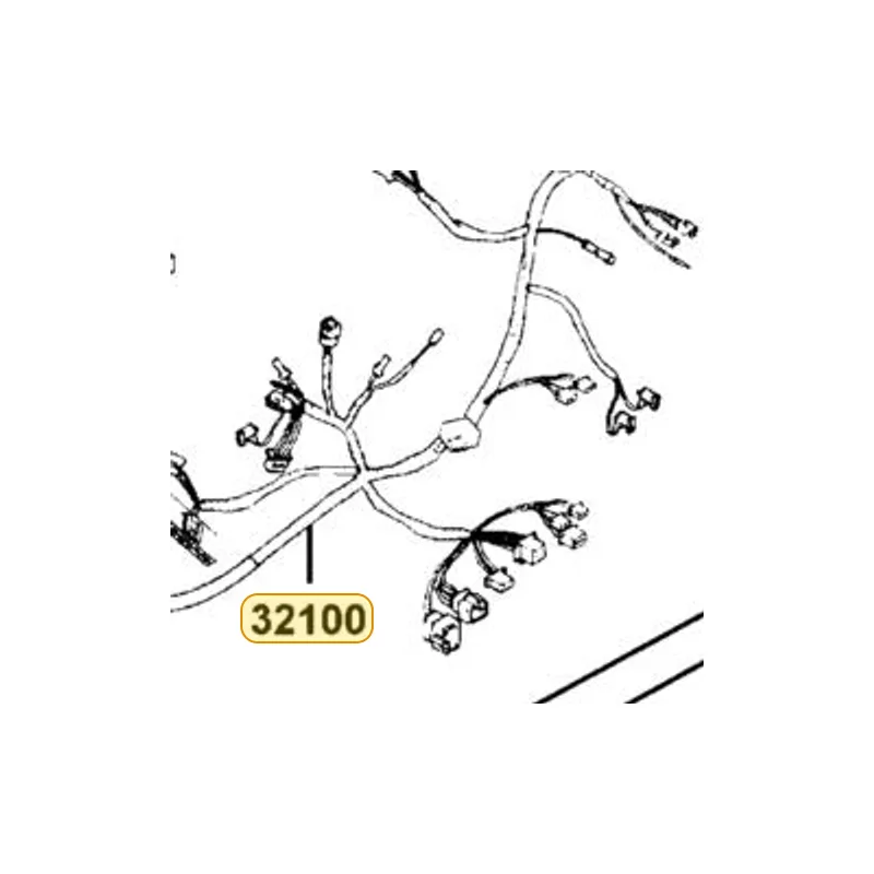 32100-LEA7-M30 HARNESS WIRE — diagram cutout