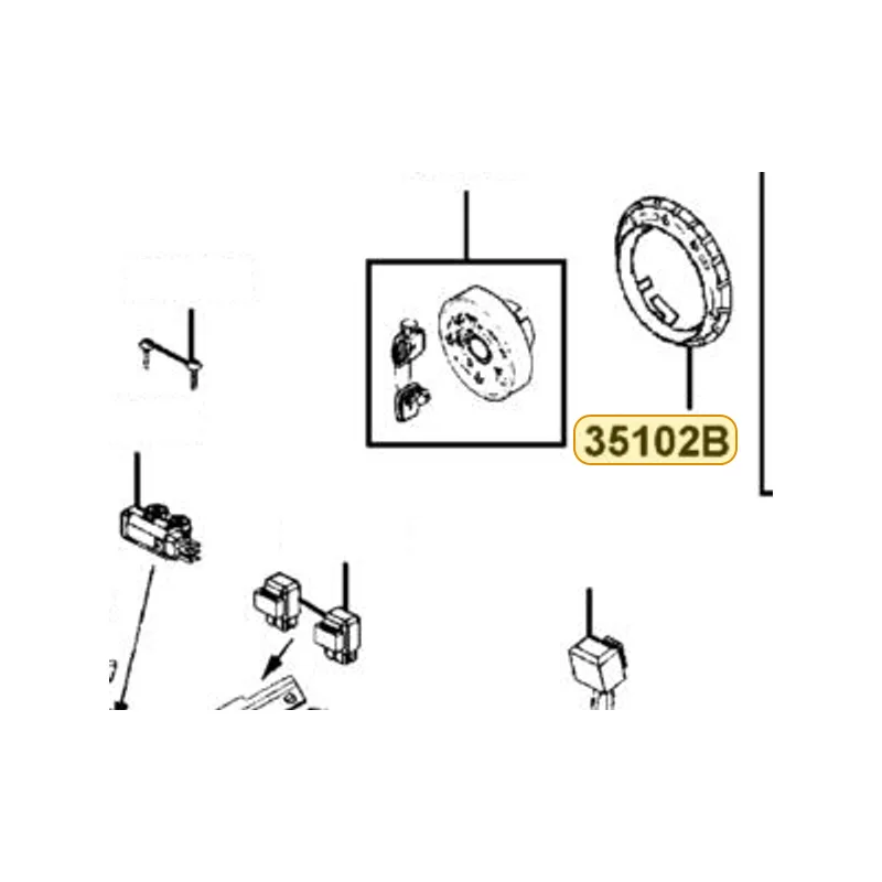 35102-LEB1-90A COLLAR MAIN SW — diagram cutout