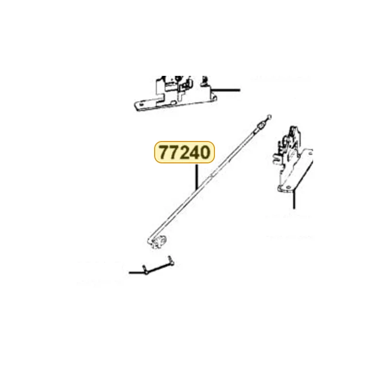 77240-LEA7-E30 CABLE ASSY SEAT LOCK — diagram cutout