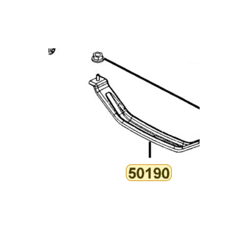 50190-LEA7-E00 PROTECTOR UNDER COVER — diagram cutout