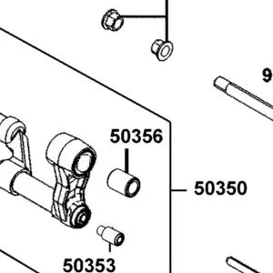 50356-LFA7-E00 RUB BUSH ENG HANGER — diagram cutout
