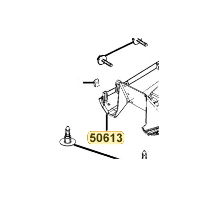 50613-LEA7-E00-N1R COVER UNDER (Black) — diagram cutout